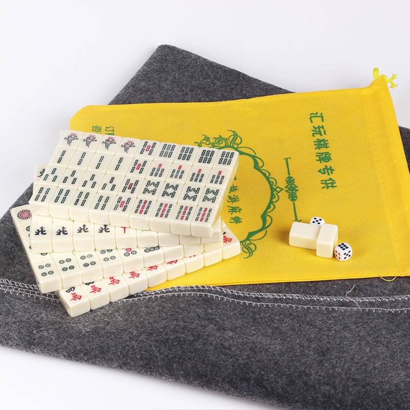 22mm tooth white + bagging + tablecloth